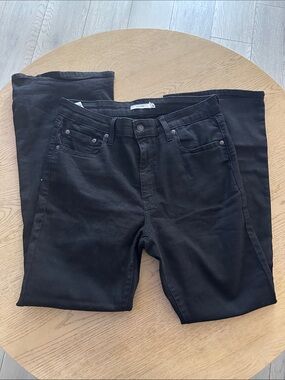 Women’s Levi's 726 flare Black Jeans - Classic Stretch Denim size 32